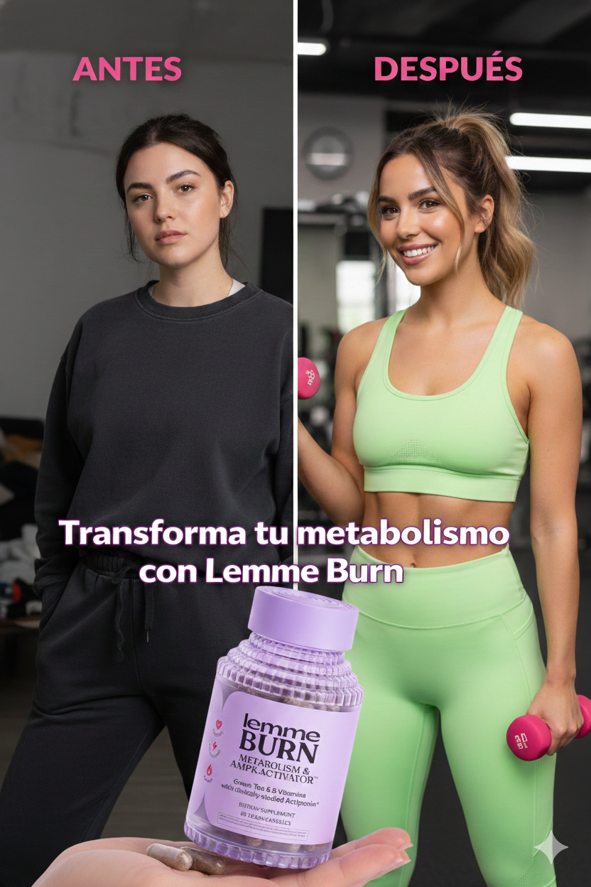 🔥 Lemme Burn - Siéntete Más Ligera, Más Segura, Más Tú 👗