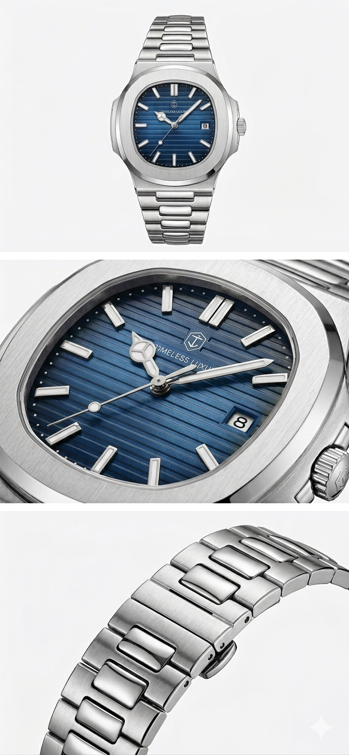 Poedegar 613 Premium - Marca tu tiempo con estilo y autoridad💎