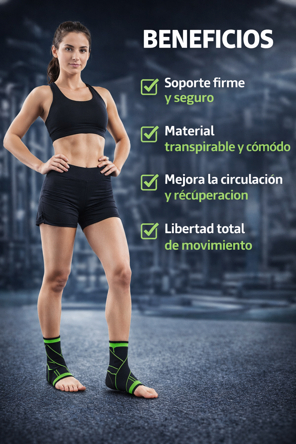 💪🦶 Tobillera Deportiva Premium – 🛡️ Estabilidad, 🤝 Soporte y 😌 Comodidad