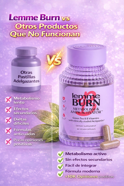 🔥 Lemme Burn - Siéntete Más Ligera, Más Segura, Más Tú 👗