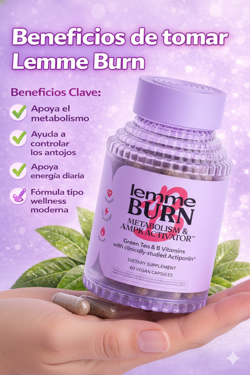 🔥 Lemme Burn - Siéntete Más Ligera, Más Segura, Más Tú 👗