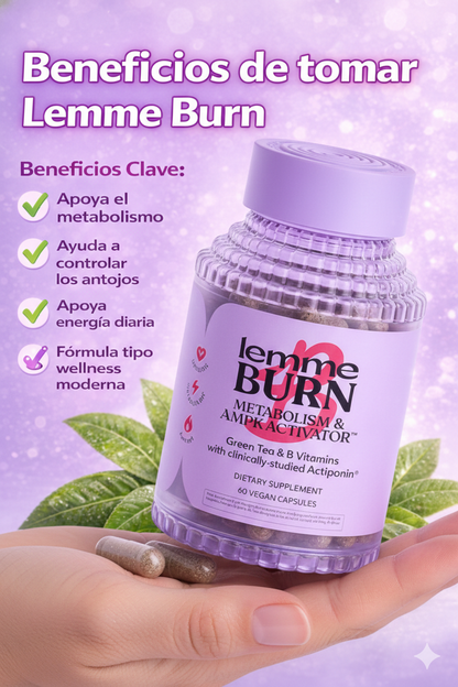 🔥 Lemme Burn - Siéntete Más Ligera, Más Segura, Más Tú 👗