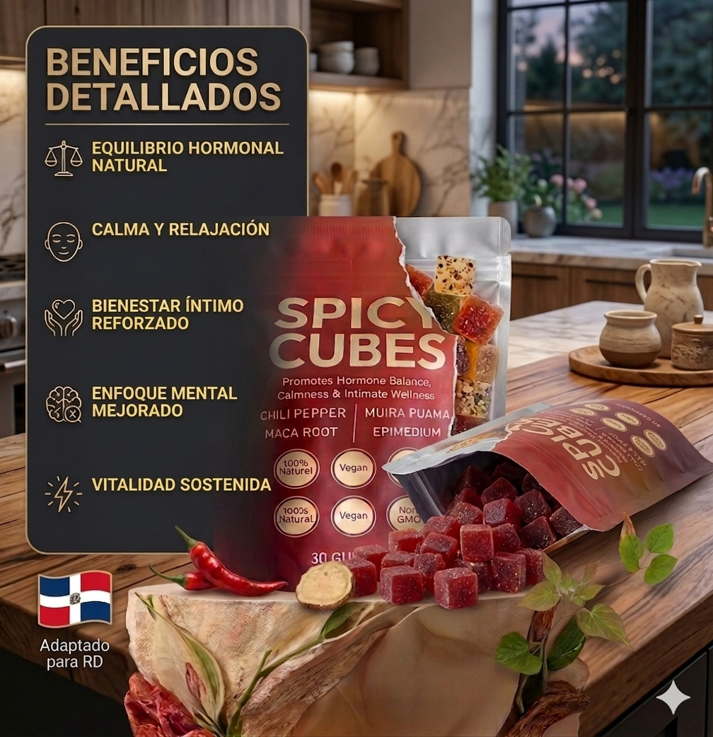 🔥 Spicy Cubes - Mejora tu Bienestar Intimo 🔥