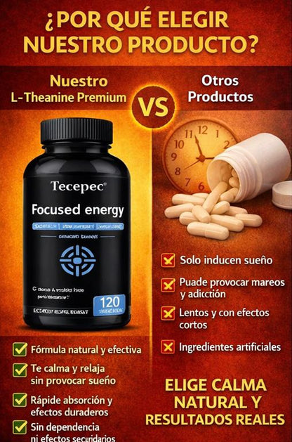 🌿 L-Theanine Premium – Calma Mental, Enfoque y Bienestar Diario🌿