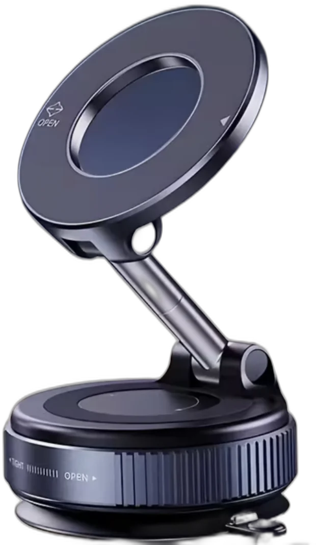 Soporte magnético MagLock Pro con base de vacío y brazo plegable